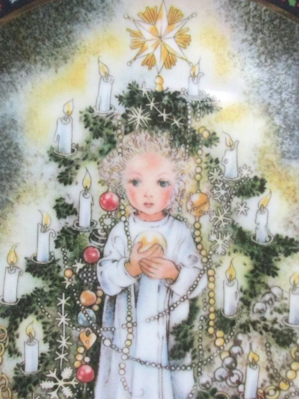 Sulamith Wulfing Christmas Plate 1986 The Christ Child